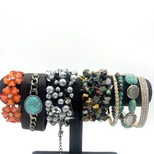 Bracelet Party 8 Various Styles Colors Materials Sizes Southwest Boho Statement